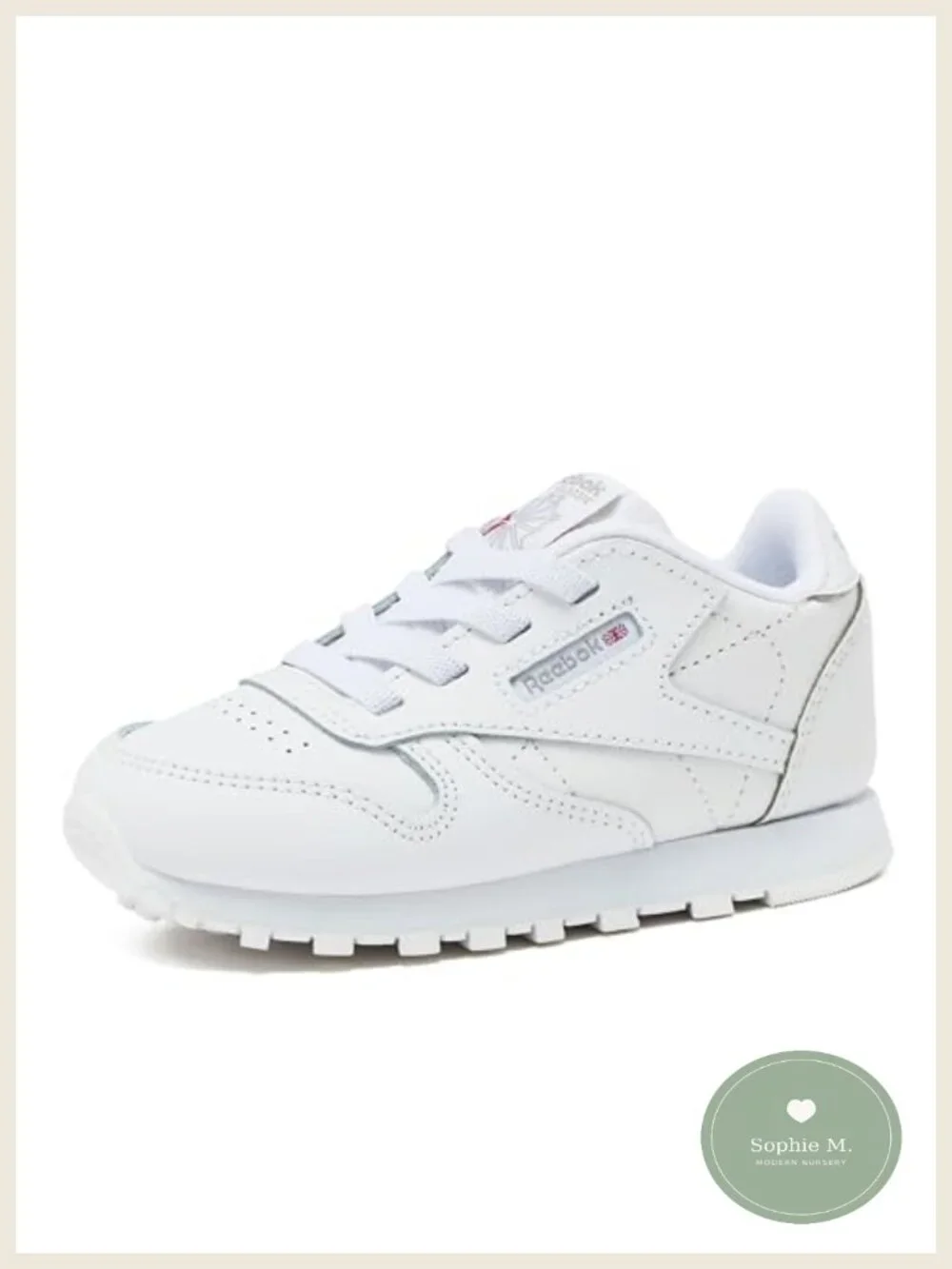 Reebok Classic Leather Kids Sneakers Slip On or Lace Up Toddler Little Big Kid